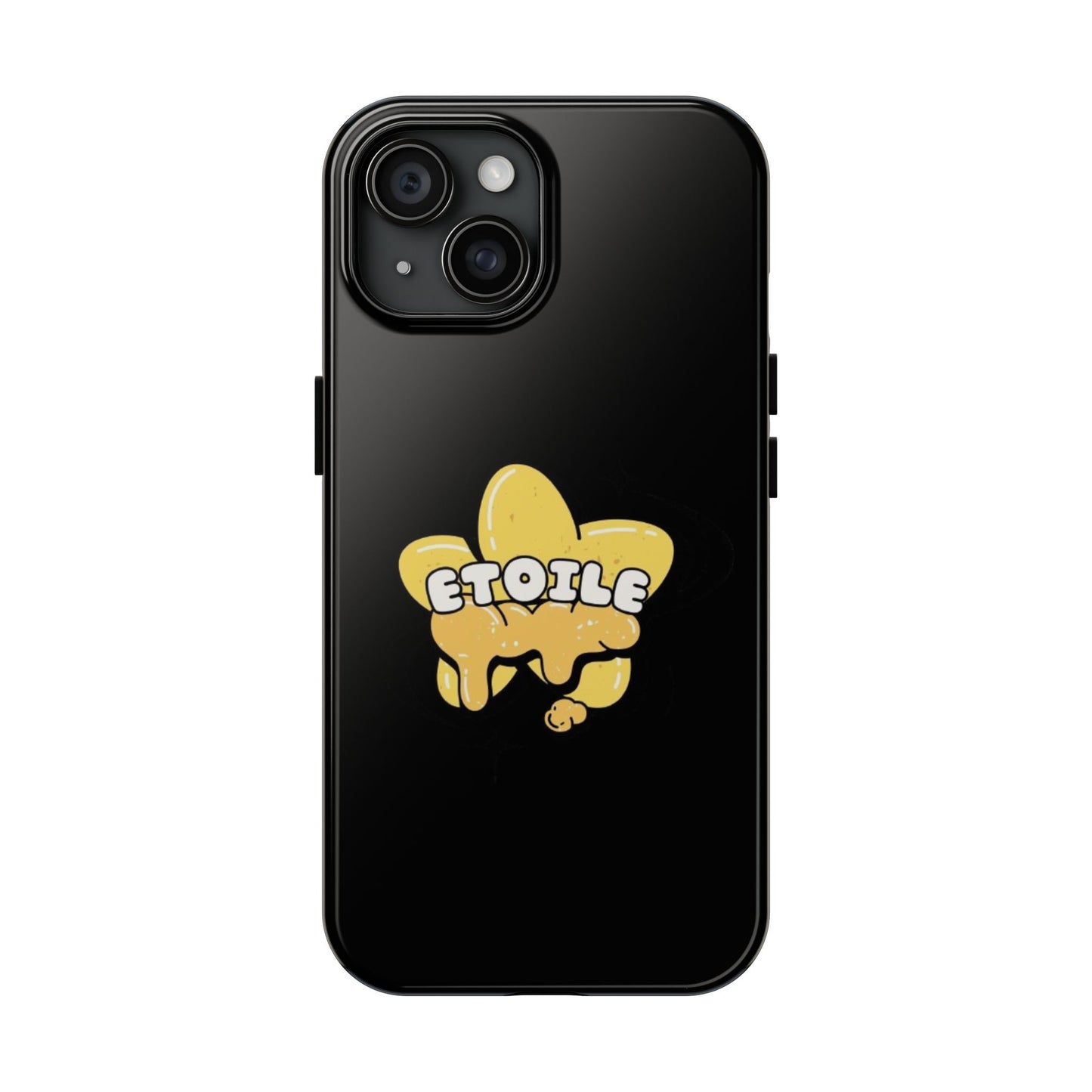 iPhone 15 Black Étoile Phone Case