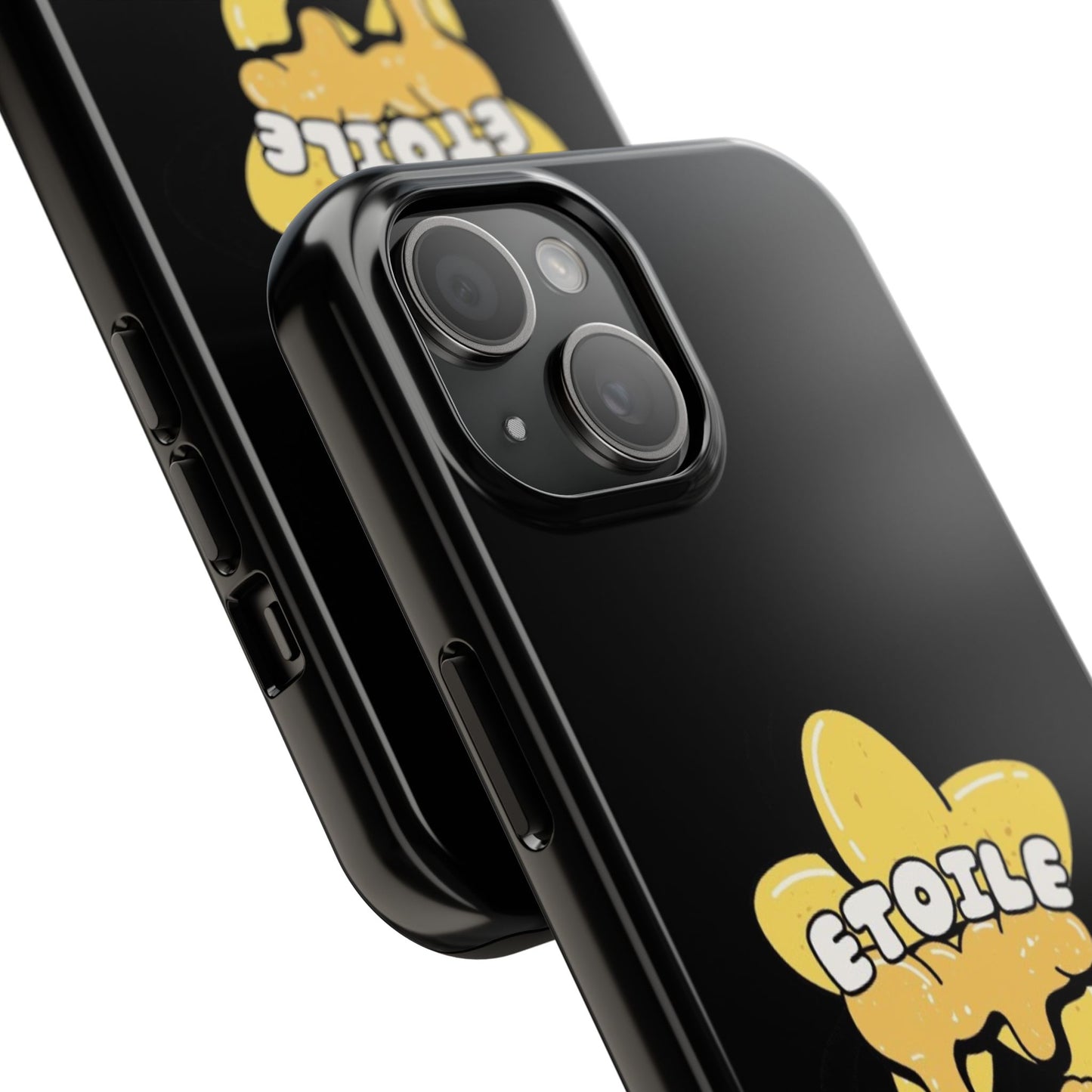 iPhone 15 Black Étoile Phone Case