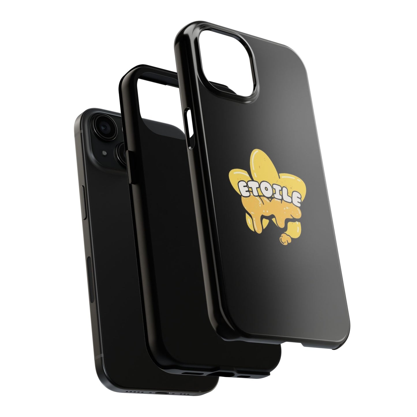 iPhone 15 Black Étoile Phone Case