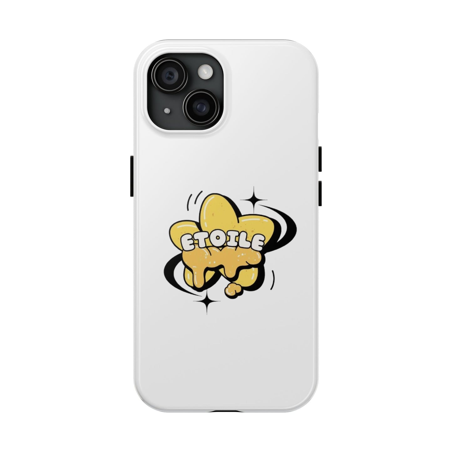 iPhone 15 White Étoile Phone Case