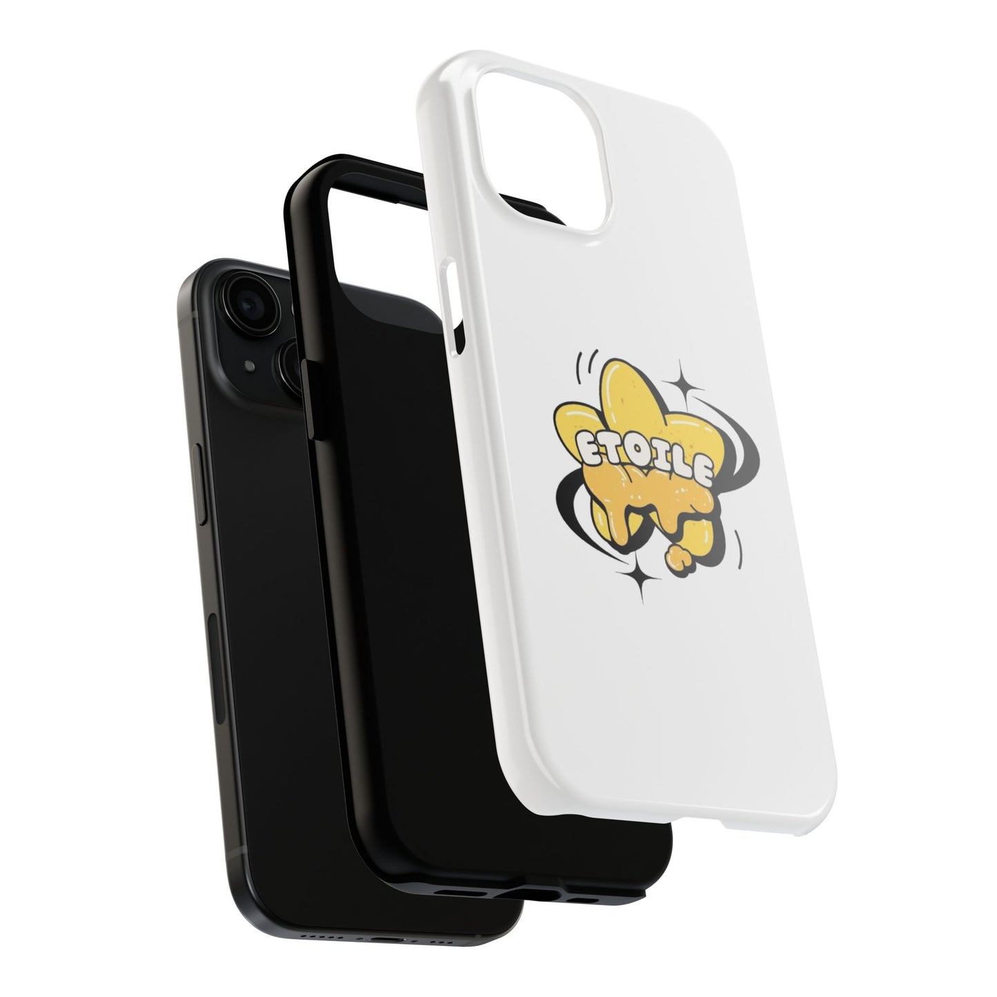iPhone 15 White Étoile Phone Case